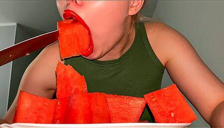 Juicy Watermelon Mukbang CUSTOM