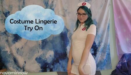Costume Lingerie Try On