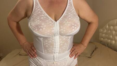 Vintage Lingerie play#1: Boobs and Panties