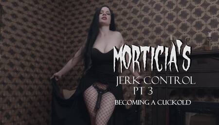 Morticia's Jerk Control pt 3 Becoming a cuckold -German