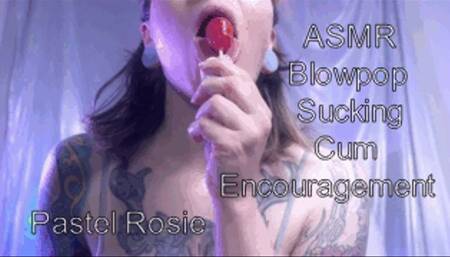 ASMR Blowpop Sucking Cum Encouragement