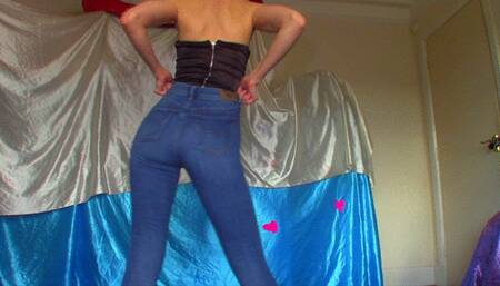 Blue JEANS Fucking JOI (mkv)