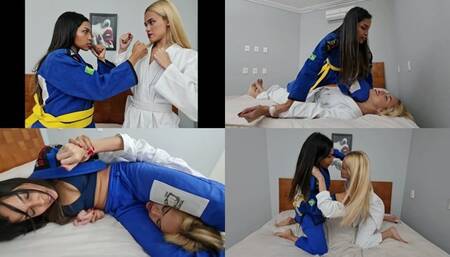 CATFIGHTING JUDOKAS - RAQUEL VS JADE - PART1