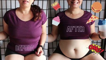 My leg is broken! FIT TO FAT