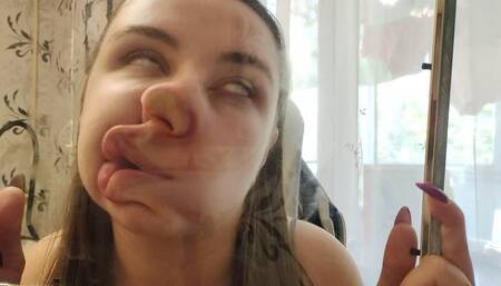 Crush the witch's stupid face