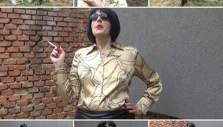 Your financial Dominatrix smokes for you!