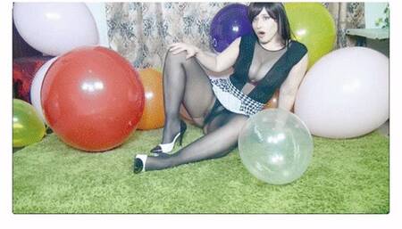 POV GFE After Party Balloons Popping