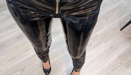 pvc-vinyl leggins sound