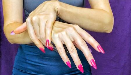 Aesthetic hands with veins