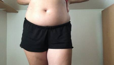 Putting Coins In The Belly Button