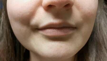 Extreme closeup - horny teasing & brushing teeth & lot of saliva and foam