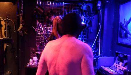 Pathetic minion gets flogged by black mistress