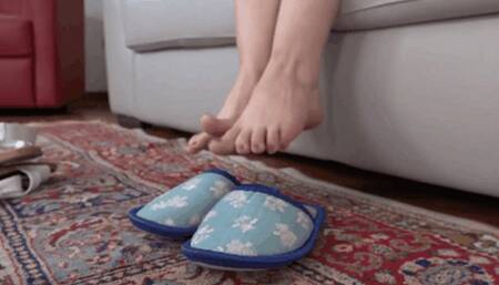 Una passione per le ciabatte di pezza - A passion for rag slippers ( 1 PART )