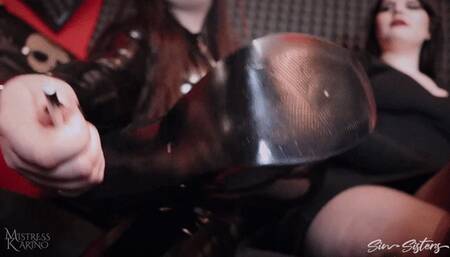 Today you will take care of our amazing boots and divine feet