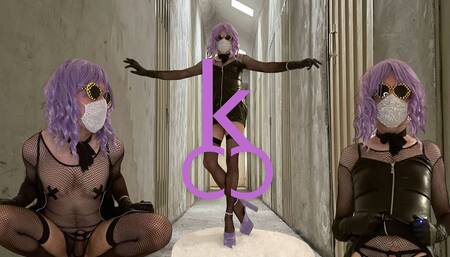 I Love the X's on My Nipples, and the Black Cock in My Ass