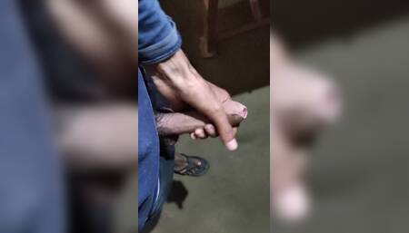 Indian Hard Big Cock Showing in Room