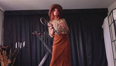 Beautiful Cowgirl With Real Whips (FULL HD) – Carrie