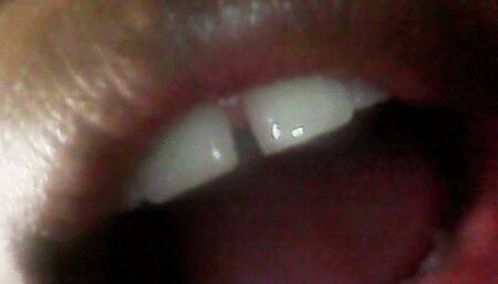 Giantess Mouth Licks and Sucks Tiny Human POV 4K smaller