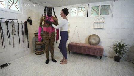 Hogties for Hoes- Candi Cumdumps Loves Her Rope Bondage Training Hi-Res WMV