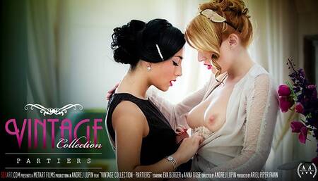 Skillful Eva Berger and Anna Rose at brunette video