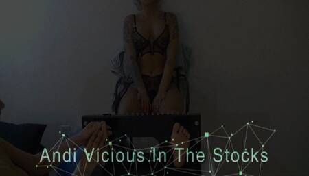 Andi Vicious In The Stocks (Small)