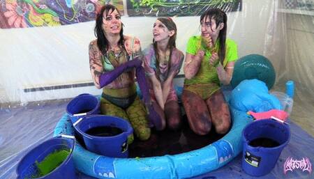 3 Girl Messy Truth or Dare Part 2