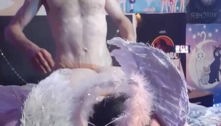 SSBBW ANGEL FUCKED DOGGY STYLE