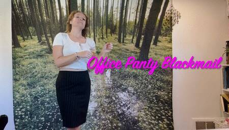 Office Panty Blackmail
