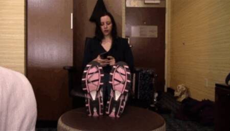 Sneakers, Socks and Bare Feet, Pt 2-WMV