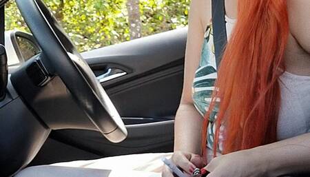 Driving and smoking around the city - 2 cigarettes