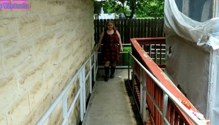 Nurse Vicki's Crushing veggies from my garden! mp4