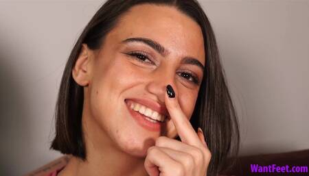 Nose Play Pig Nose - HD MP4