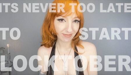 Never too late to start locktober