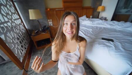 Girl's perfect blowjob cock can't satisfy her horny wet pussy