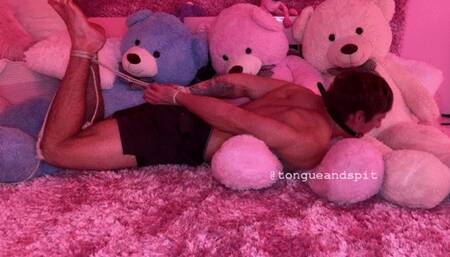 Logan Bondage Hogtie and Ballgagged Part11 Video1 - WMV