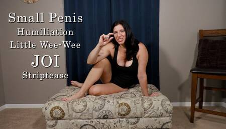 Small Penis Humiliation Little Wee Wee JOI Striptease - Kylie Jacobsx - MP4 1080p HD
