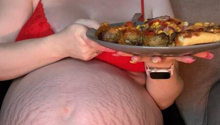 MastersLBS 23 weeks pregnant Stuffing day lunch