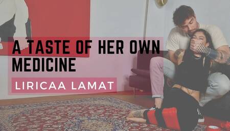 Bondage mentor Liricaa gets a taste of her own medicine