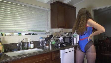 Spanked For Messy Kitchen