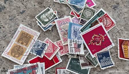 REELL - KXNDHEITSERINNERUNGEN - ICH "STEHE" VOLL AUF BRIEFMARKEN!