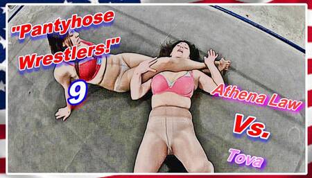 Pantyhose Wrestlers! 9 WMV