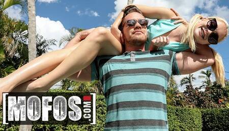 Mofos - Blonde Braceface Anastasia Knight Begs Kyle Maso to Fuck her with his Big Dick