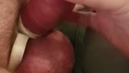 handjob on naked man tied to chair