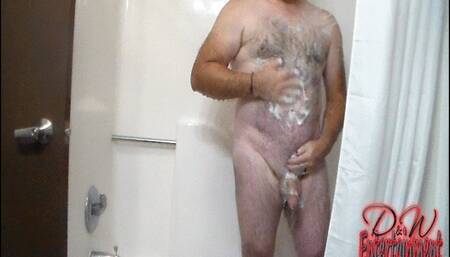 BHM Showers and strokes his cock AVI