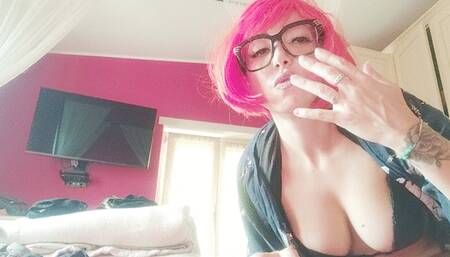 my stepmom burps really amazing, and she has those tits that