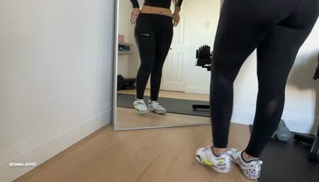 Sweaty feet sock play JOI