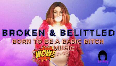 Broken and Belittled With Music Lola Minaj Trans Verbal Humiliation