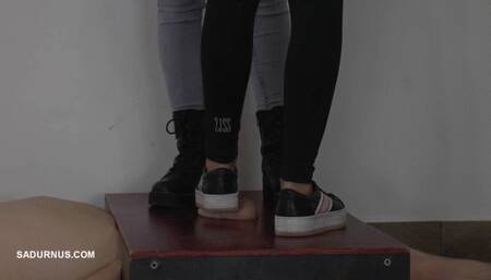 Olga and Natasa vs balls and dick! wmv