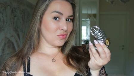 Teased Into Chastity (1080p HD)