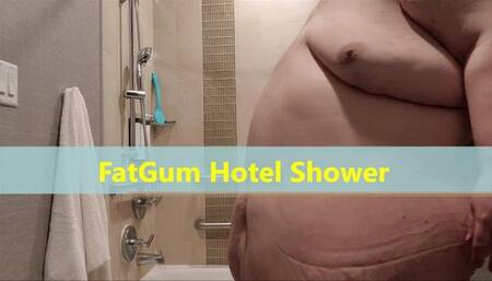 FatGum Hotel Shower